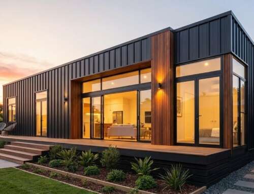 บ้านน็อคดาวน์สไตล์โมเดิร์น ผสานดีไซน์ล้ำสมัย เข้ากับไลฟ์สไตล์ที่เร่งรีบอย่างลงตัว